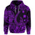 Custom Hawaii Fish Hook Polynesian Hoodie Unique Style Purple LT8 - Polynesian Pride