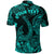 Custom Hawaii Fish Hook Polynesian Polo Shirt Unique Style Turquoise LT8 - Polynesian Pride