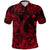 Custom Hawaii Fish Hook Polynesian Polo Shirt Unique Style Red LT8 - Polynesian Pride