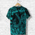 Custom Hawaii Fish Hook Polynesian T Shirt Unique Style Turquoise LT8 - Polynesian Pride