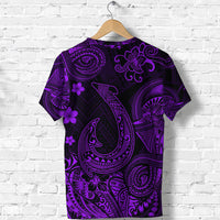 Hawaii Fish Hook Polynesian T Shirt Unique Style Purple LT8 - Polynesian Pride
