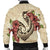 Hawaii Fish Hook Hibiscus Plumeria Polynesian Bomber Jacket - AH - Polynesian Pride