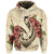 Custom Hawaii Fish Hook Hibiscus Plumeria Polynesian Hoodie - Polynesian Pride