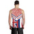 Hawaii Flag Men's Tank Top - Red - Mit Style - AH - Polynesian Pride