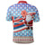 Hawaii Flag Santa Claus Pattern Christmas Polo Shirt Noel Style - Polynesian Pride