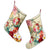 Hawaii Floral Turtle Christmas Stocking - Beige - AH - Polynesian Pride