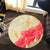 Hawaii Flower Hibiscus Round Carpet - AH - Polynesian Pride