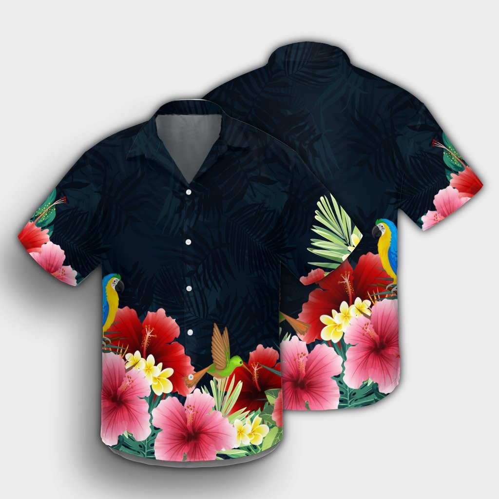 Hawaii Forest Hibiscus Hawaiian Shirt - AH - Polynesian Pride