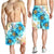 Hawaii Fresh Beach Turtle Plumeria Men's Shorts - AH - Brian Style - Polynesian Pride