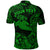 Custom Hawaii Hammer Shark Polynesian Polo Shirt Unique Style Green LT8 - Polynesian Pride