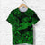 Hawaii Hammer Shark Polynesian T Shirt Unique Style Green LT8 - Polynesian Pride