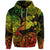 Custom Hawaii Hammer Shark Polynesian Zip Hoodie Unique Style Reggae LT8 - Polynesian Pride