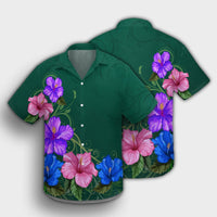 Hawaii Hibiscus Origin Hawaiian Shirt - AH - Polynesian Pride