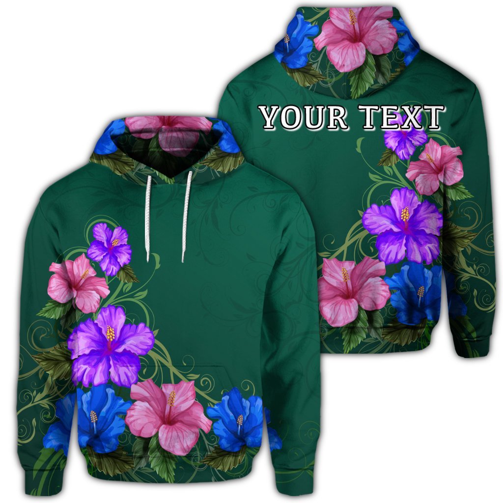 Custom Hawaii Hibiscus Origin Hoodie Unisex Art - Polynesian Pride