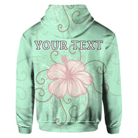 Custom Hawaii Hibiscus Pastel Hoodie - Polynesian Pride