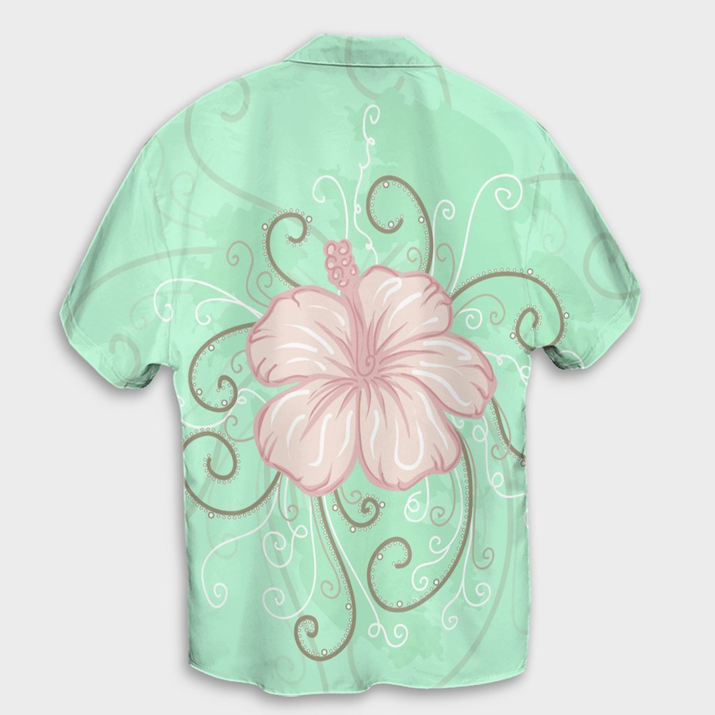Hawaii Hibiscus Pastel Hawaiian Shirt - AH - Polynesian Pride