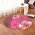 Hawaii Hibiscus Pattern Round Carpet - AH - Polynesian Pride