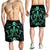 Hawaii Honu Turtle Dolphin With Plumeria Men's Shorts - AH - Polynesian Pride