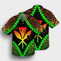 Hawaii Kanaka Kakau Polynesian Hawaiian Shirt - AH - Polynesian Pride