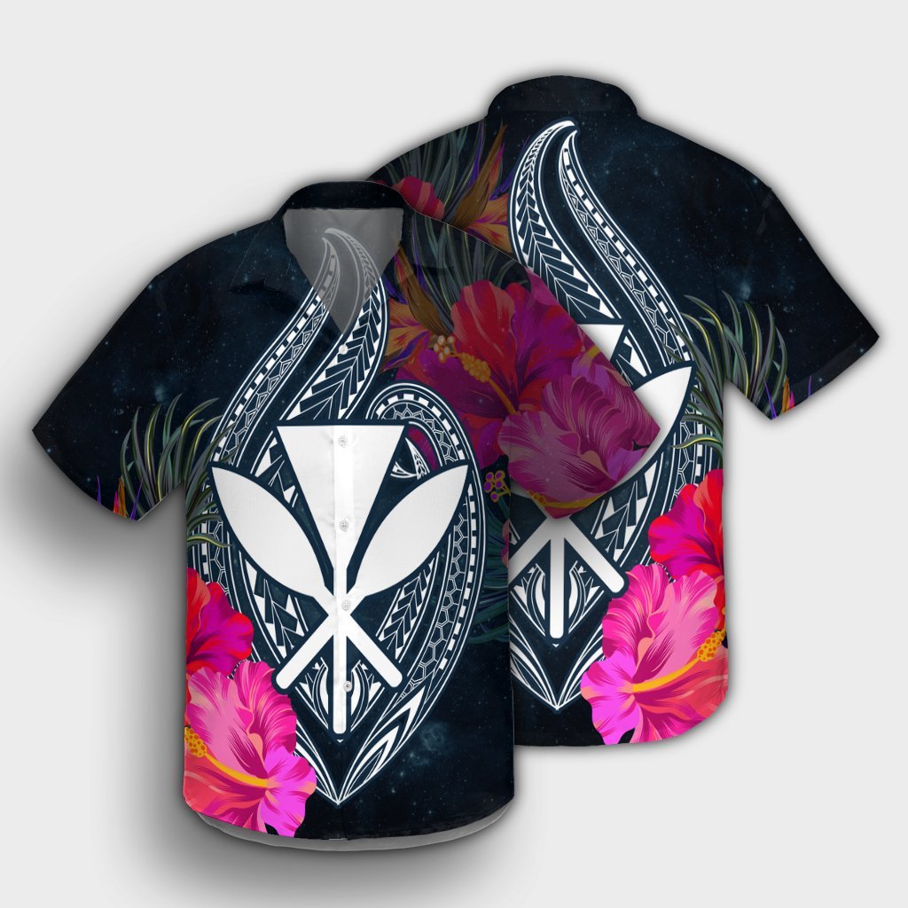 Hawaii Kanaka Polynesian Hibiscus Hawaiian Shirt - AH - Polynesian Pride
