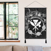 Hawaii Kanaka Turtle Hibiscus Polynesian Hanging Poster - Anthea Style - AH - Polynesian Pride