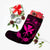 Hawaii Kanaka Turtle Hibiscus Polynesian Christmas Stocking - Anthea Style Pink - AH - Polynesian Pride