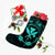 Hawaii Kanaka Turtle Hibiscus Polynesian Christmas Stocking - Anthea Style Turquoise - AH - Polynesian Pride