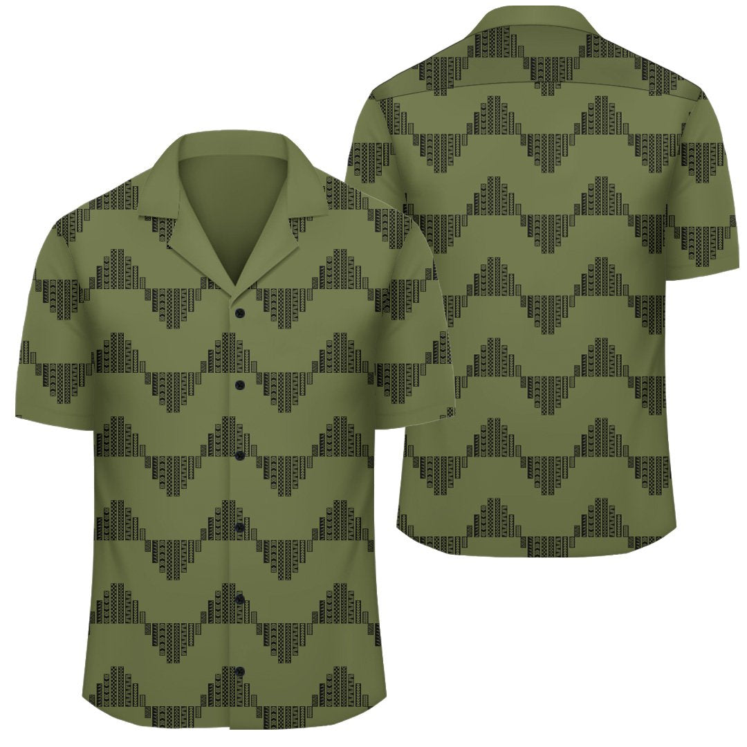 Hawaii Kapala Hawaiian Shirt - Green Unisex Green - Polynesian Pride