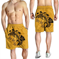 Hawaii Love Animal Polynesian Men's Shorts - AH - Polynesian Pride