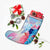 Hawaii Map Kanaka Hibiscus Polynesian Turtle Swimming Christmas Stocking - Sweet Dream Style - AH - Polynesian Pride