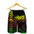 Hawaii Map Kanaka Polynesian Hula Girl Men's Shorts Reggae - AH - J5C - Polynesian Pride