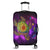 Hawaii Map Turtle Galaxy Luggage Covers - AH - Purple Black - Polynesian Pride