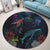 Hawaii Marine Life Sea Round Carpet - AH - Polynesian Pride