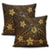 Hawaii Mix Polynesian Turtle Plumeria Pillow Covers - AH - Nick Style - Brown - Polynesian Pride