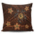 Hawaii Mix Polynesian Turtle Plumeria Pillow Covers - AH - Nick Style - Orange Pillow Covers Black - Polynesian Pride