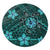 Hawaii Mix Polynesian Turtle Plumeria Round Carpet - AH - Nick Style - Turquoise Round Carpet Luxurious Plush - Polynesian Pride