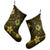 Hawaii Mix Polynesian Turtle Plumeria Christmas Stocking - AH - Nick Style - Yellow - Polynesian Pride