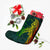 Hawaii Monstera Kalo Hula Girl Kanaka Maoli Christmas Stocking - AH - Polynesian Pride