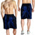 Hawaii Octopus KaKau Polynesian Men's Shorts - Blue - AH - Polynesian Pride