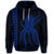 Hawaiian Octopus KaKau Polynesian Hoodie Blue - Polynesian Pride