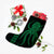 Hawaii Octopus KaKau Polynesian Christmas Stocking - Green - AH - Polynesian Pride