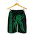 Hawaii Octopus KaKau Polynesian Men's Shorts - Green - AH - Polynesian Pride