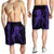 Hawaii Octopus KaKau Polynesian Men's Shorts - Purple - AH - Polynesian Pride