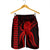 Hawaii Octopus KaKau Polynesian Men's Shorts - Red - AH - Polynesian Pride