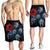 Hawaii Ohana Turtle Hibiscus Galaxy Men's Shorts - AH - Polynesian Pride