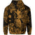 Custom Hawaii Pineapple Polynesian Hoodie Unique Style Gold LT8 - Polynesian Pride