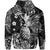 Custom Hawaii Pineapple Polynesian Zip Hoodie Unique Style Black LT8k - Polynesian Pride