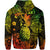 Custom Hawaii Pineapple Polynesian Hoodie Unique Style Reggae LT8 - Polynesian Pride