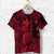 Custom Hawaii Pineapple Polynesian T Shirt Unique Style Red LT8 - Polynesian Pride