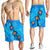 Hawaii Plumeria Turtle In The Ocean Men's Shorts - AH - John Style - Polynesian Pride